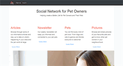 Desktop Screenshot of petbooktoday.com